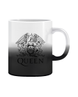 puodelis Queen vienspalvis logo puodelis Queen vienspalvis logo